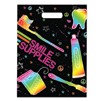 Neon Doodle Small 4 Color Bag