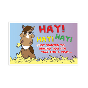 Hay Hay Postcard