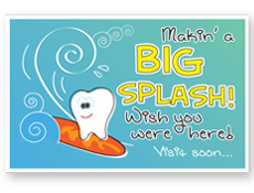Big Splash Postcard