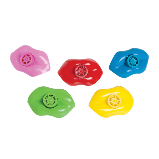 2" Lip Whistles Assorted