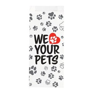 We Heart Your Pet Pharmacy Paper Bags