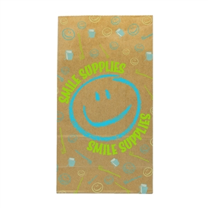 Smile Supplies Brown Paper Lunch Bag