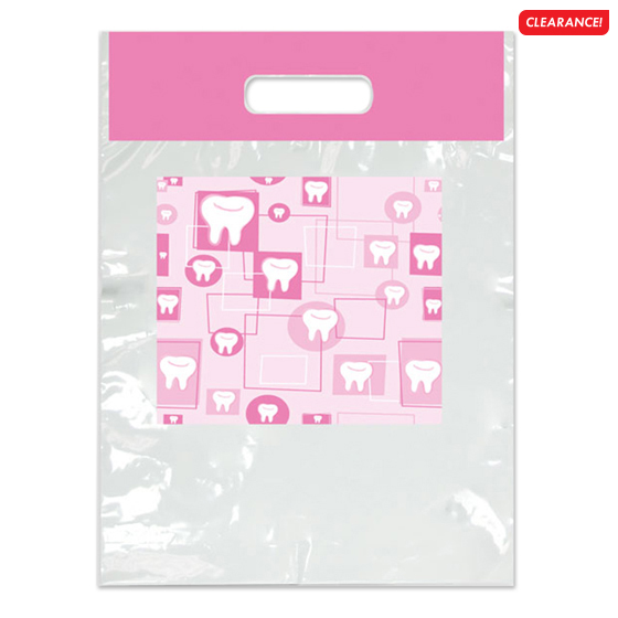Small Pink Tooth Bag