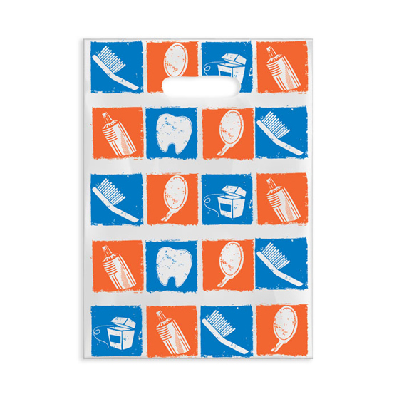 Red/Blue Dental Tools Scatter Bag