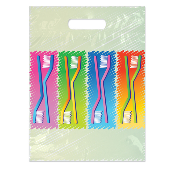 Neon Brushes Full Color Bag