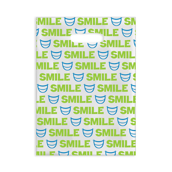 Green Smiles Scatter Bag
