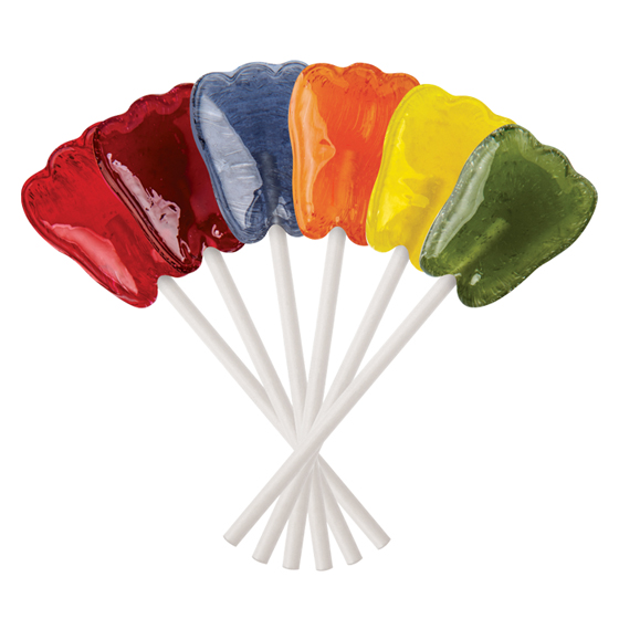 Dr. John's Sweet Originals Classic Fruit Tooth Shaped Pops  (Sugar Free)