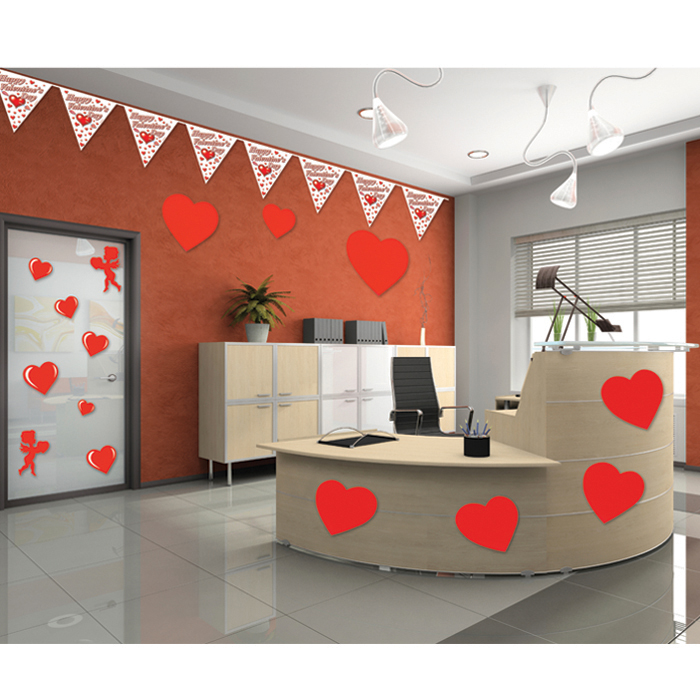 Valentine\'s Day Office Decorating Kit