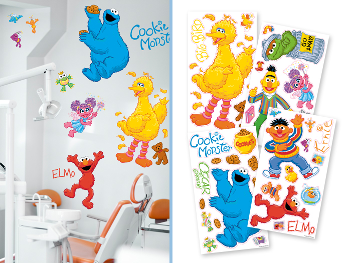Sesame Street Wall Decals