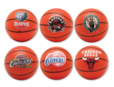 2" NBA Plastic Basketballs