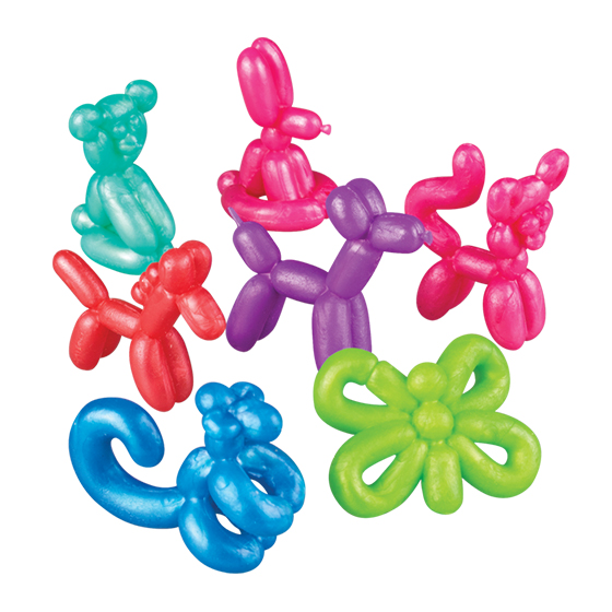 Mini Party Balloon Animals 2" capsules
