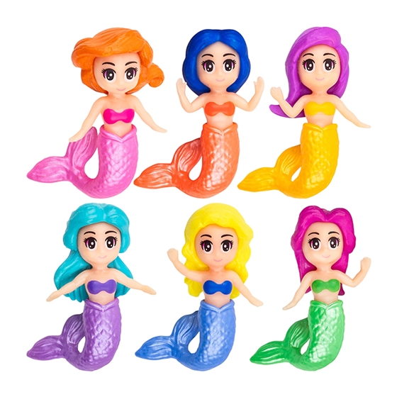 1 1/2" Mermaid Figure Assortment