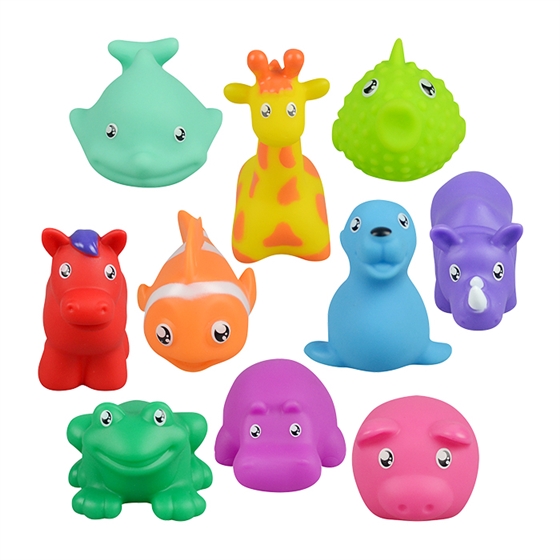 2"-3" Rubber animal assortment
