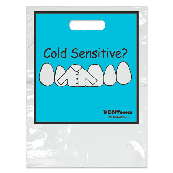 Dentoons Cold Sensitive? Two Color Bag - Large