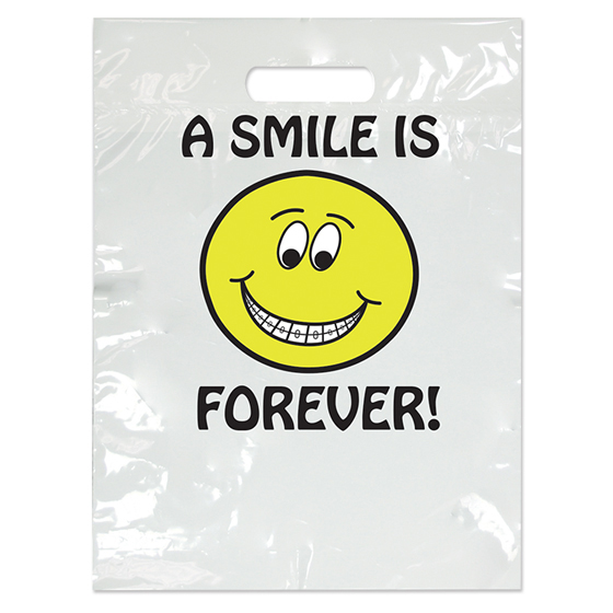 Orthodontic Smile is Forever Large 2-Color Bag