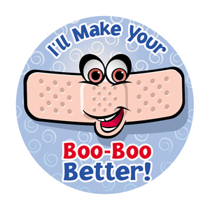 Boo Boo Better Medical Stickers