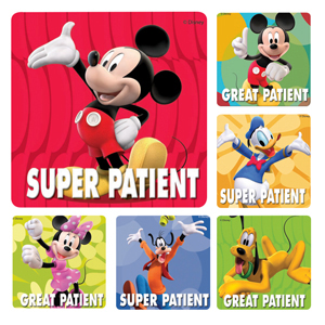 Mickey Mouse Patient Stickers