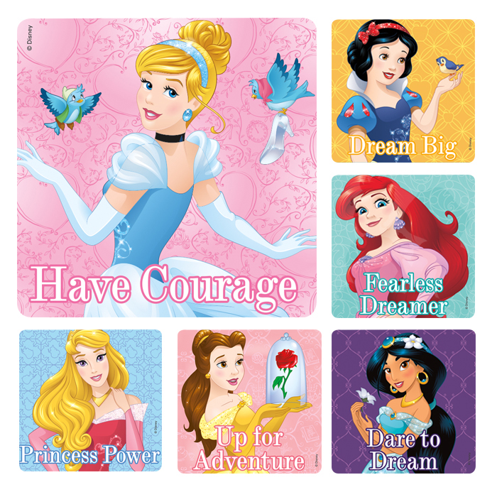 De daadwerkelijke Hilarisch Gedateerd Princess Stickers