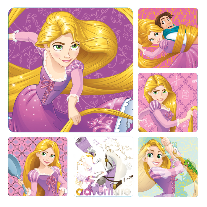 Tangled - Princess Rapunzel Disney Stickers