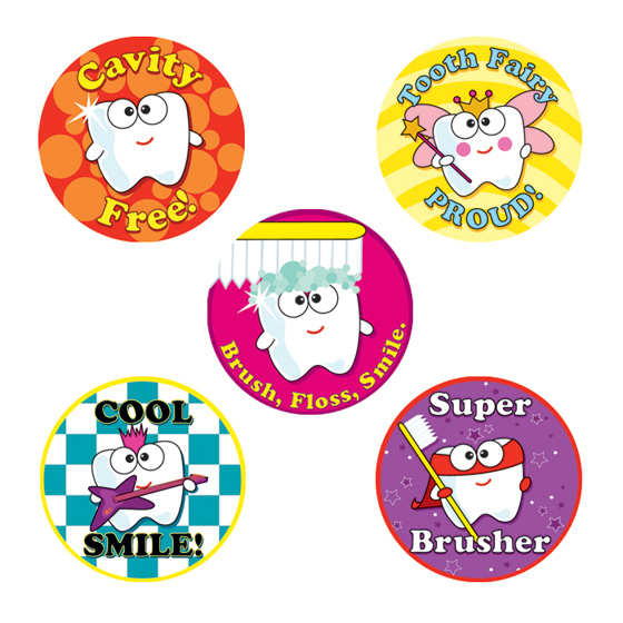 Dental Stickers Assortment