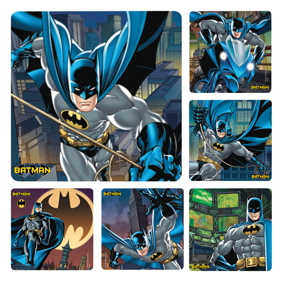 Batman Comic Stickers