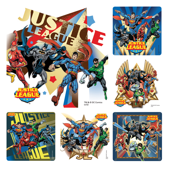 Justice League Stickers