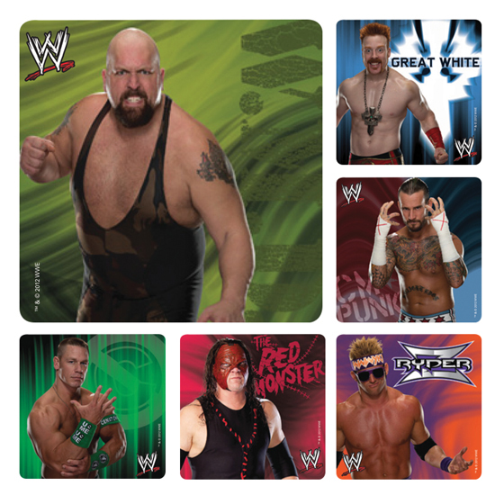 WWE Stickers
