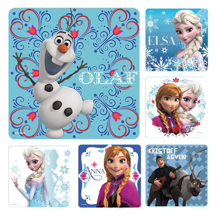 pin betreden Jonge dame Disney's Frozen Stickers