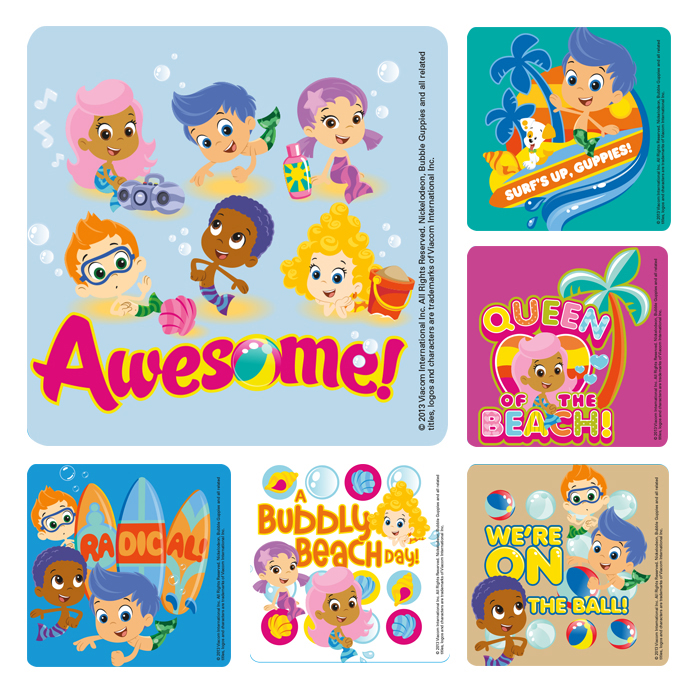 75 per Pack SmileMakers Inc Doctor Office Giveaways Bubble Guppies Ive Grown Stickers