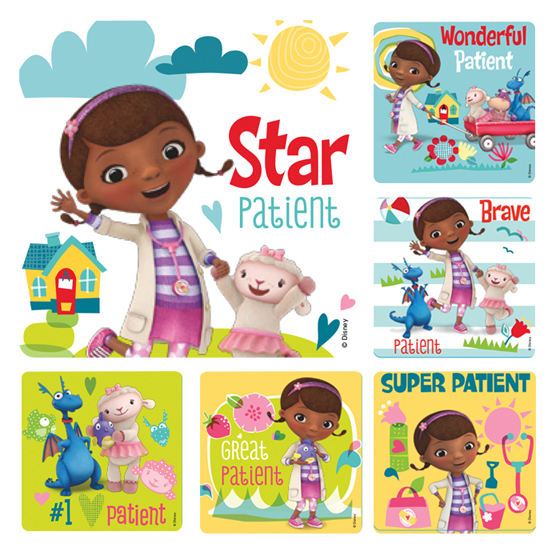 Doc McStuffins Medical Stickers