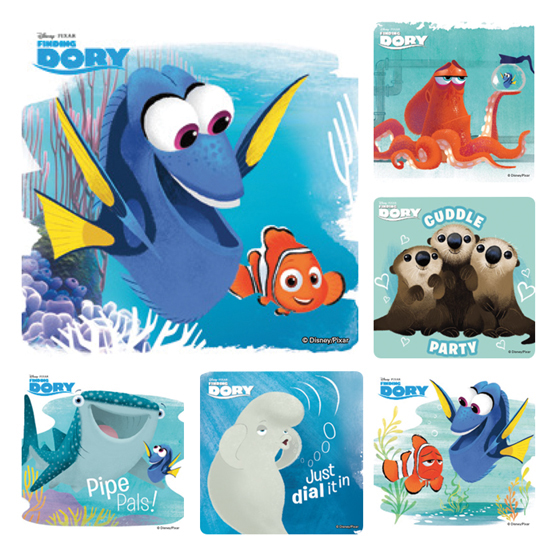 Finding Dory Stickers