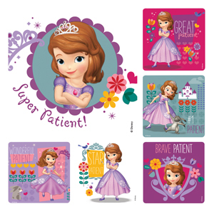Sofia the First Medical Stickers