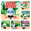 Panda Patient Stickers (100)