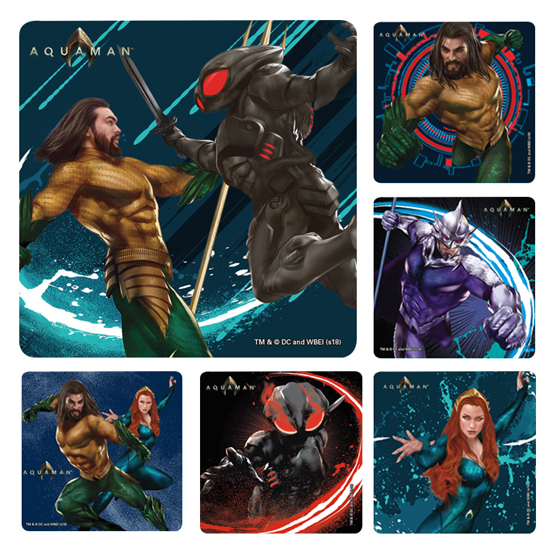 Aquaman Stickers