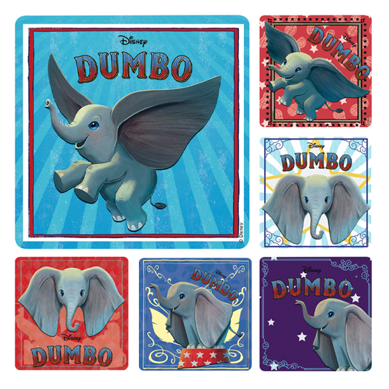 Dumbo Live Action Stickers