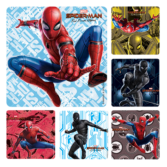 Spider-Man Far From Home Stickers
