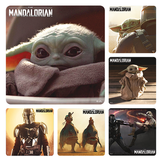 The Mandalorian Stickers