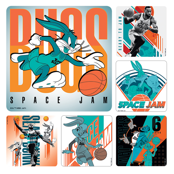 Space Jam: A New Legacy Stickers
