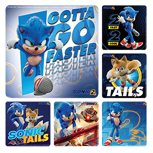 Sonic the Hedgehog 2 Stickers