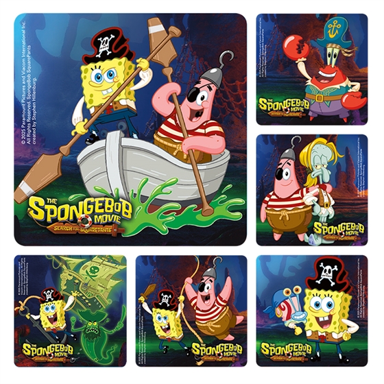 Spongebob: The Search Stickers