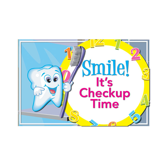 Check-Up Time Postcard