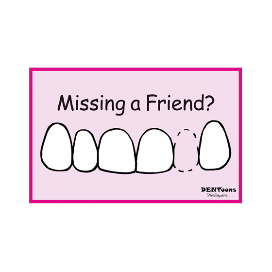 Missing a Friend? Postcard