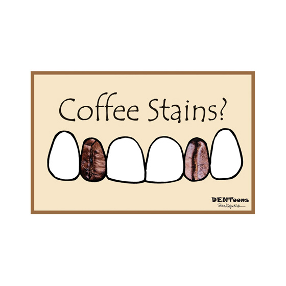 Coffee Stains? Postcard