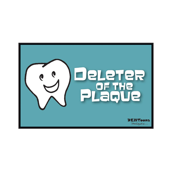 Deleter of the Plaque Postcard