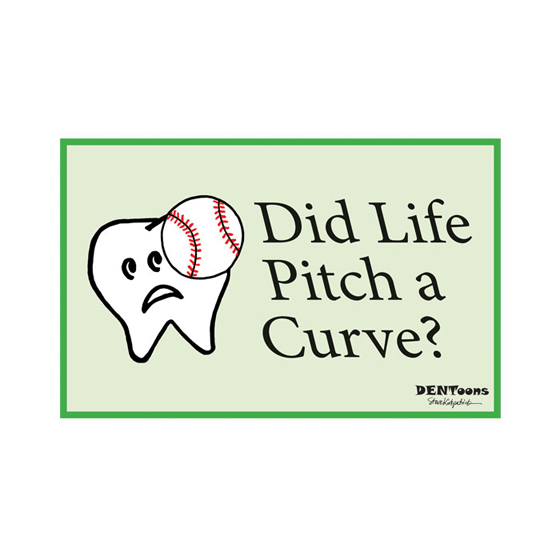 Life Pitch a Curve? Postcard