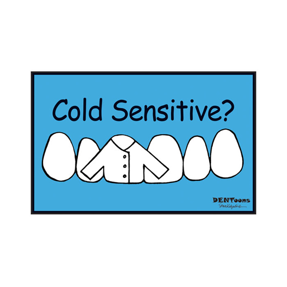 Cold Sensitive? Postcard
