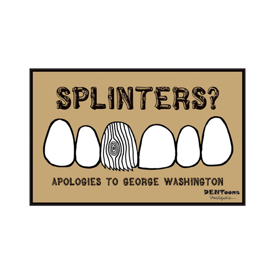 Got Splinters? Postcard