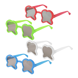 Tooth-Shaped Glasses Assortment