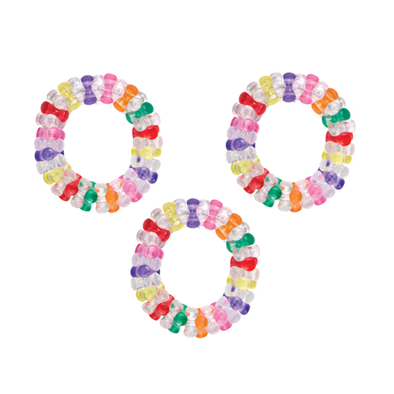 Colorful Tri Bead Bracelets