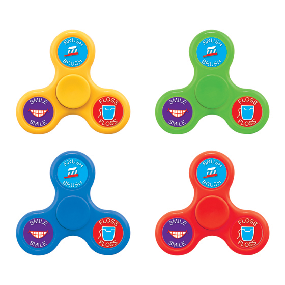 Hand Spinner with Dental Messages